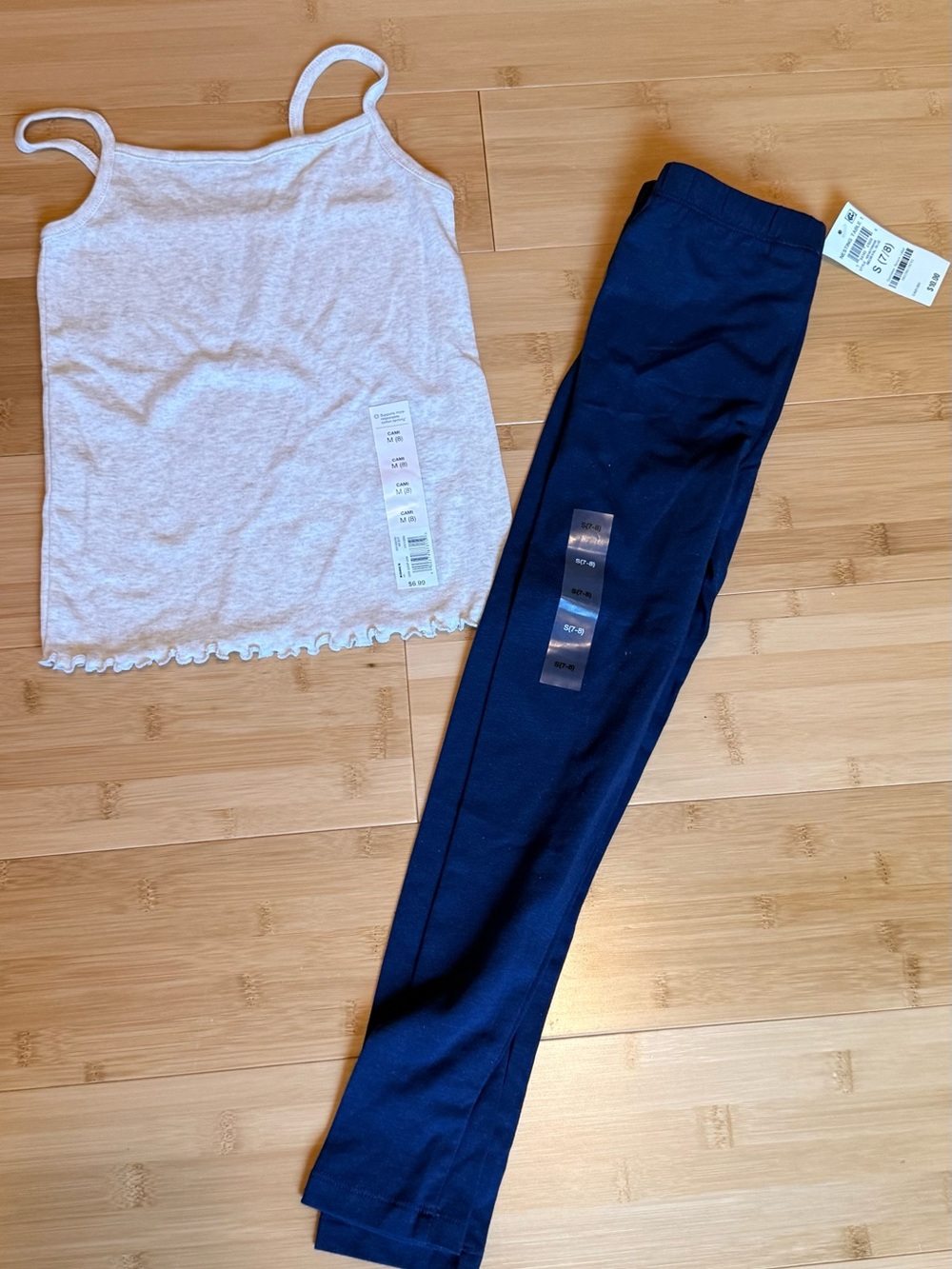 Cherokee Navy Pull-On Girls' Jeggings, size 7/8- brand new